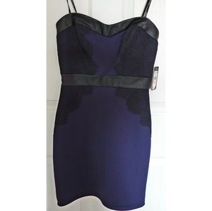 Guess strapless cocktail dress